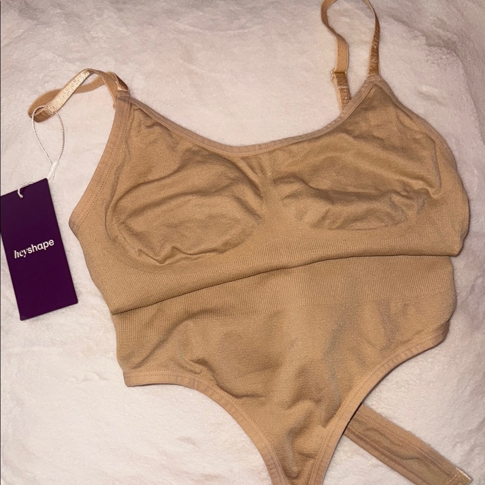 Tan shapewear Bodysuit